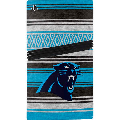 NFL Carolina Panthers Trailblazer PS5 Pro Console Skin